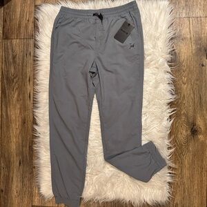 Hurley‎ H2O-DRI Boys Gray Jogger Pants Size L 12-13 Moisture Wicking NWT